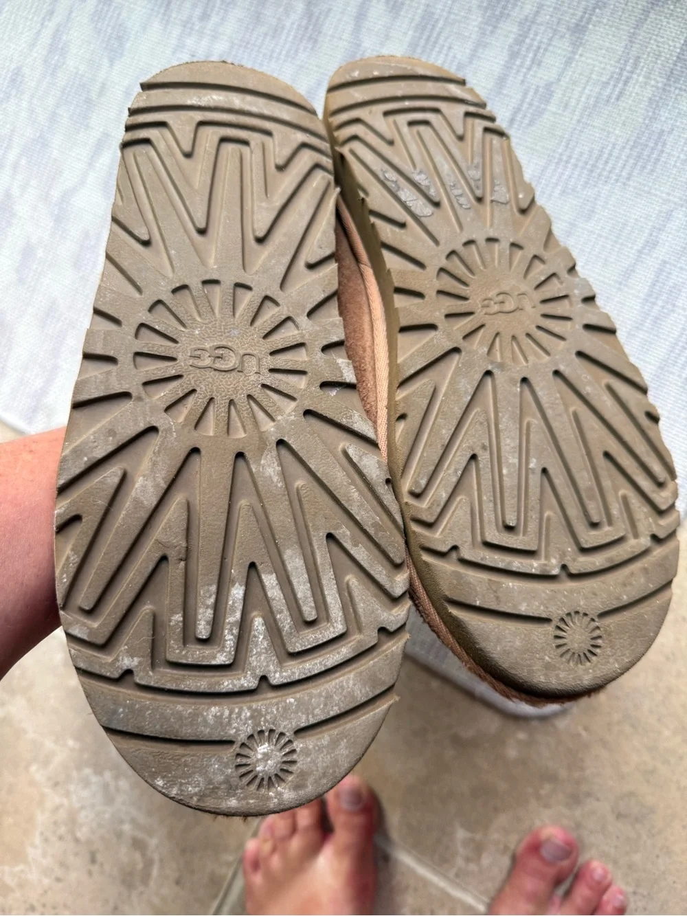 UGG soft suede